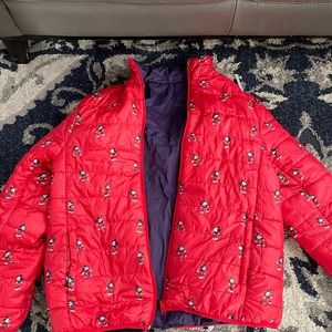 Mickey mouse puffer jacket